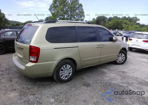 2011 Kia Sedona Lx from USA, damaged, VIN KNDMG4C71B6375229